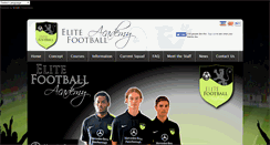Desktop Screenshot of elite-footballacademy.com